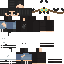 Minecraft skin texture, 64x64 pixels