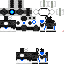 Minecraft skin texture, 64x64 pixels