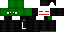 Minecraft skin texture, 64x32 legacy pixels