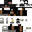 Minecraft skin texture, 64x64 pixels
