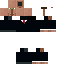Minecraft skin texture, 64x64 pixels