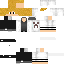 Minecraft skin texture, 64x64 pixels