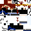 Minecraft skin texture, 64x64 pixels