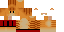 Minecraft skin texture, 64x32 legacy pixels