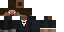 Minecraft skin texture, 64x32 legacy pixels