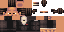 Minecraft skin texture, 64x32 legacy pixels
