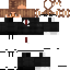 Minecraft skin texture, 64x64 pixels