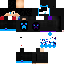 Minecraft skin texture, 64x64 pixels
