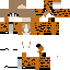 Minecraft skin texture, 64x64 pixels
