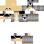 Minecraft skin texture, 64x64 pixels