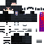 Minecraft skin texture, 64x64 pixels