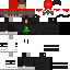 Minecraft skin texture, 64x64 pixels