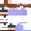Minecraft skin texture, 64x64 pixels