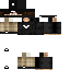 Minecraft skin texture, 64x64 pixels