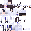 Minecraft skin texture, 64x64 pixels