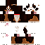 Minecraft skin texture, 64x64 pixels