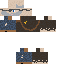 Minecraft skin texture, 64x64 pixels