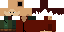 Minecraft skin texture, 64x32 legacy pixels