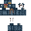 Minecraft skin texture, 64x64 pixels