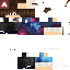Minecraft skin texture, 64x64 pixels