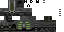 Minecraft skin texture, 64x32 legacy pixels
