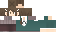 Minecraft skin texture, 64x32 legacy pixels