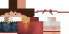 Minecraft skin texture, 64x32 legacy pixels