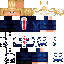 Minecraft skin texture, 64x64 pixels