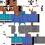 Minecraft skin texture, 64x64 pixels
