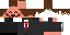Minecraft skin texture, 64x32 legacy pixels