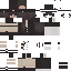 Minecraft skin texture, 64x64 pixels