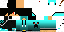 Minecraft skin texture, 64x32 legacy pixels
