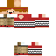 Minecraft skin texture, 64x64 pixels