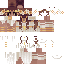 Minecraft skin texture, 64x64 pixels