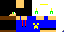 Minecraft skin texture, 64x32 legacy pixels