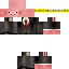 Minecraft skin texture, 64x64 pixels