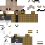 Minecraft skin texture, 64x64 pixels