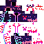 Minecraft skin texture, 64x64 pixels