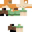 Minecraft skin texture, 64x64 pixels