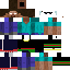 Minecraft skin texture, 64x64 pixels
