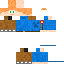 Minecraft skin texture, 64x64 pixels