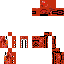 Minecraft skin texture, 64x64 pixels