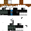 Minecraft skin texture, 64x64 pixels