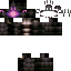 Minecraft skin texture, 64x64 pixels