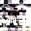 Minecraft skin texture, 64x64 pixels