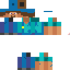 Minecraft skin texture, 64x64 pixels