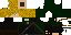 Minecraft skin texture, 64x32 legacy pixels