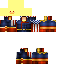 Minecraft skin texture, 64x64 pixels