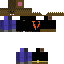 Minecraft skin texture, 64x64 pixels
