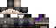 Minecraft skin texture, 64x32 legacy pixels